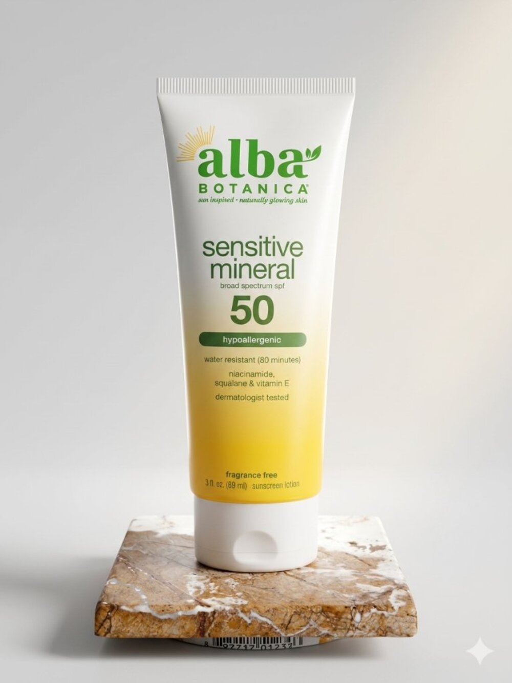 Alba Botanica Sensitive Mineral Hypoallergenic Fragrance Free Sunscreen Lotion S